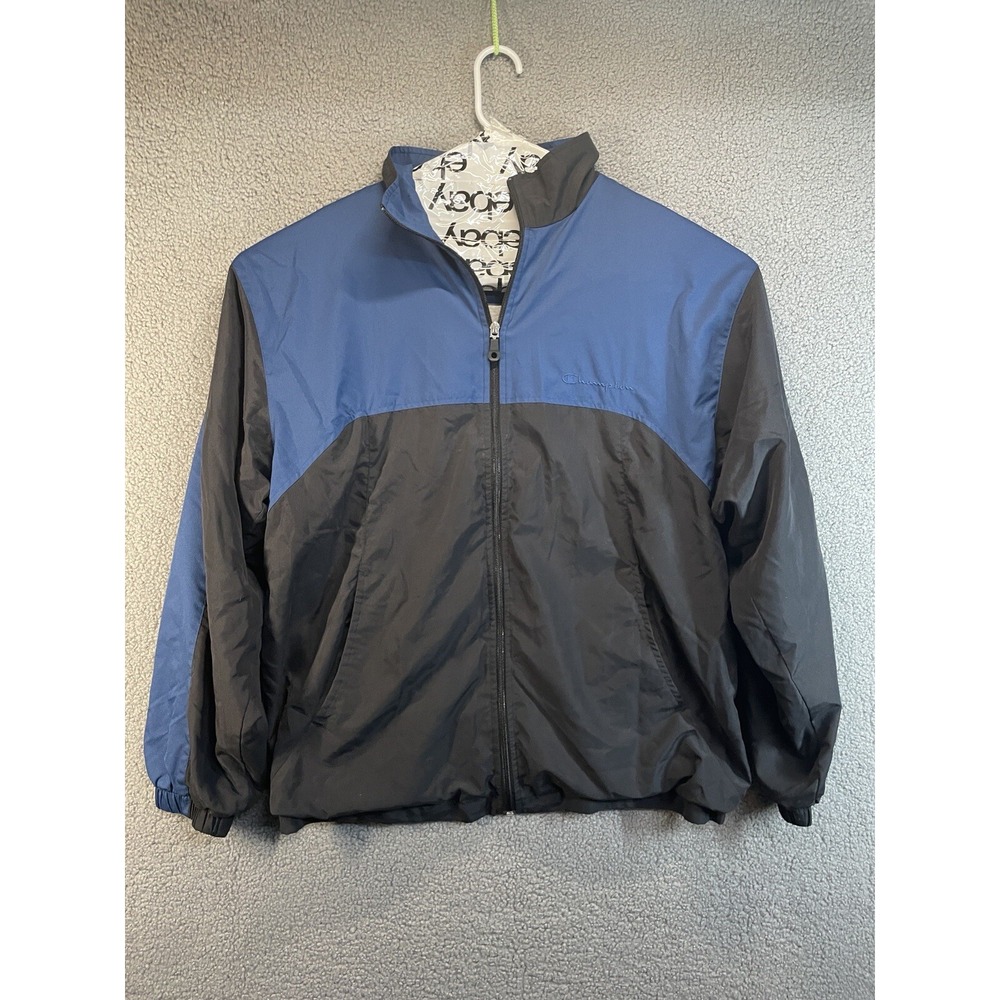 Champion‎ Mens Blue And Black  XL Zip Jacket